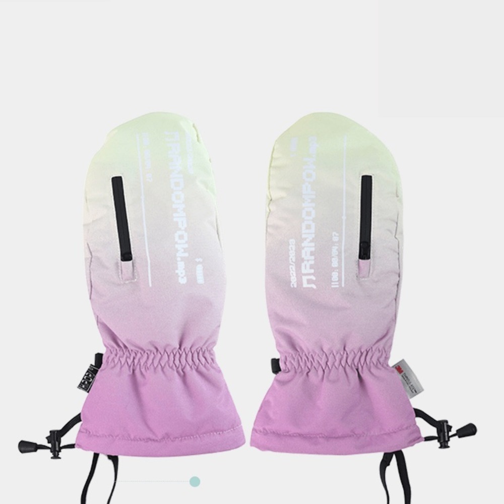 RandomPow Gradient Color Mittens small NWOT SALE​